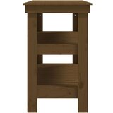  Delovna miza medeno rjava 110,5x50x80 cm trdna borovina, (20751405) | Shoptok.si