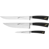 Elegance Black Glossy Chef-Set 3-pcs.