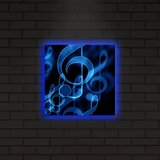 Wallity Slika sa LED osvetljenjem 2828DACT-22, 28x28 cm | ePonuda.com