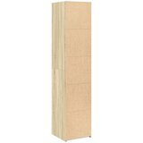 vidaXL Visoka omara sonoma hrast 40x41x185 cm inženirski les | Shoptok.si