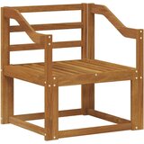  Set vanjskih sofa Čvrsto drvo akacije Prirodna | shoptok.hr