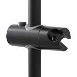  Držač za tu&amp;scaron; Crna 71 cm Nehrđajući čelik - Crna 70 cm Slike