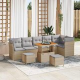  Sjedeća garnitura za vrt 10 kom. poliratan 110 x 55 x 71 cm | shoptok.hr