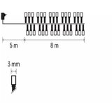 Emos lanac CLASSIC 400 LED - JEŽ 8m | ePonuda.com