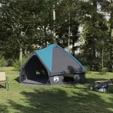 Teepee za 6 osoba Plava i siva 431 x 366 x 185 cm