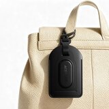 Acefast Pametni tracker (S5) - Elegantna privjesnica od umjetne kože za prtljagu - FindMy mreža - crna | shoptok.hr