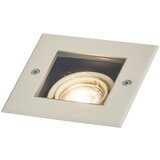 QAZQA Moderne grondspot grijs beige GU10 50mm draai- en kantelbaar IP65 - Oneon | Shoptok.si