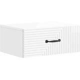  Stenski nočni omarici Bela visok sijaj 49 x 34,5 x 20 cm, (5000209444) | Shoptok.si
