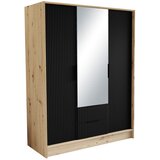 ADRK Garderobna omara z ogledalom Norel 150 cm - HRAST ARTISAN-RNA Cene