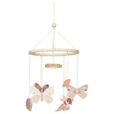 Viseći vrtuljak s vrtuljkom za dječji krevetić Butterflies –