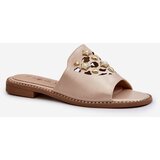 S. BARSKI Shiny Women's Slippers With Decorations S.Barski | Eponuda.ba