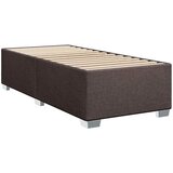  Boxspring krevet s madracem Tamno smeđa 90 x 190 cm Tkanina - Tamno smeđa 90 x 190 cm Dizajn linija | shoptok.hr