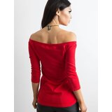 BASIC Feel Good Blouse-RV-BZ-4692.56-red | Shoptok.si