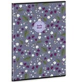 Ars Una Zvezek A4 s točkovno mrežo : Lovely Bloom Bluebells, z dodatnimi sponkami | Shoptok.si