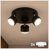 Brilagi LED RGB prigušiva spot svetiljka MONO 3xGX53/14W/230V Wi-Fi Tuya crna Cene