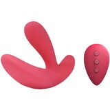 Cotoxo Saddle - punjivi vibrator za prostatu na daljinsko upravljanje (crveni) | shoptok.hr