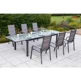 Gardenson Vrtni Set Trivero, 7-Delni, Raztegljiva Miza | Shoptok.si
