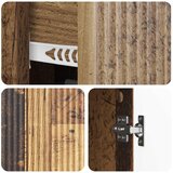  Kreveta Staro drvo 89 x 34,5 x 60 cm Konstruirano drvo | Eponuda.com