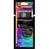 drvene akvarel bojice Arty 12/1