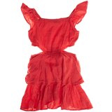 GAP Kratke obleke 664962-000 Rdeča Cene