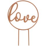 Ginger Ray® okrasek za torto love rose gold Cene