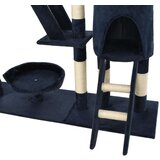  Mačje drevo s praskalniki iz sisala 230-250 cm modro | Shoptok.si