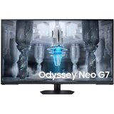 Samsung monitor 109,2 cm (43,0") S43CG700NU 3840x2160 gaming tizen 144Hz va 1ms 2xHDMI displayport 2xUSB3.0 zvočniki freesync premium pro bt wifi RJ45 HDR600 odyssey neo G7, (20708868) | Shoptok.si