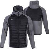 Joma Berna III Melange Grey Soft Shell jakna s kapuco | Shoptok.si
