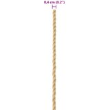  Konopac za čamce 25 m 0.4 Prirodna PP | shoptok.hr
