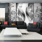  Samoljepljiva foto tapeta - Diamonds in Silver 147x105 Cijene