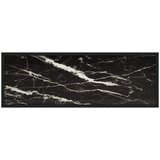 Konzolni stol crni 100 x 35 x 75 cm od kaljenog stakla | Eponuda.com
