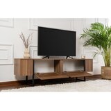 Kalune Design TV omarica v orehovem dekorju v temni naravni barvi 180x50x29,5 cm Serenity – | Shoptok.si