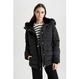 Defacto waterproof Regular Fit Faux Für Coat Cene