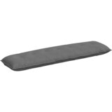  Jastuk za leđa Tamno siva 200 x 50 cm Mikrofiber tkanina | Eponuda.com