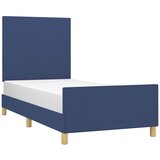  Okvir za krevet bez madraca plava 80x200cm od tkanine | shoptok.hr