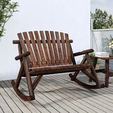  Vrtna klupa za ljuljanje s 2 sjedala 123x96x102 cm drvo smreke | Eponuda.com