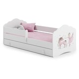 Kobi Furniture Fala - enojna postelja 160x80 bela, komplet predala, ograje in vzmetnice, (20626013) Cene