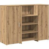 Maison Chic sprejemna miza - računalniška miza - pisarniška miza artisan hrast 135x50x103,5 cm inženirski les, (21785702) | Shoptok.si