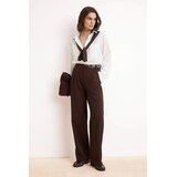 TRENDYOLMILLA ženske pantalone Twoss26Pl00053, braon-braon | Eponuda.com