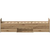  Okvir kreveta bez madraca boja hrasta artisan 90x190 cm | shoptok.hr