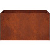  Vrtna saksija Rđa 100 x 50 x 50 cm Otporni čelik | shoptok.hr
