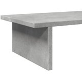  Stalak za monitor boja betona 100x27x15 cm konstruirano drvo | shoptok.hr