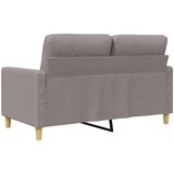  Dvosjed od tkanine smeđesivi 120 cm | Eponuda.ba