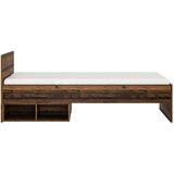 Modern Living Postelja Nubi, Barva Hrasta, Temno Siva, 90x200 | Shoptok.si