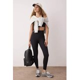 TRENDYOLMILLA Ženske helanke Thmaw26Ty00019, Crne Cene