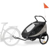 Hauck Prikolica za kolo DRYK DUO PLUS Black | Shoptok.si