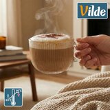 Vilde XXL kozarec s ročajem za kavo in čaj 470 ml – 6 kosov | Shoptok.si