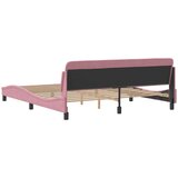  Okvir za krevet s uzglavljem Dover 180x200 cm baršunasti | Eponuda.com