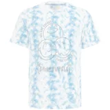 WE Fashion Majica morsko plava / siva / bijela
