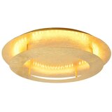 Candellux Lighting LED stropna svjetiljka u zlatnoj boji s metalnim sjenilom 40x40 cm Merle – | shoptok.hr